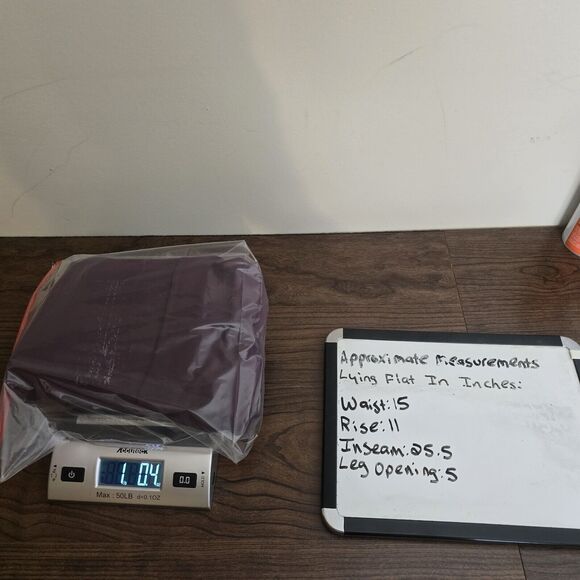 Betabrand Pants Medium Petite Journey Skinny POCKETS Ponte Wine Maroon Burgundy - Picture 8 of 8